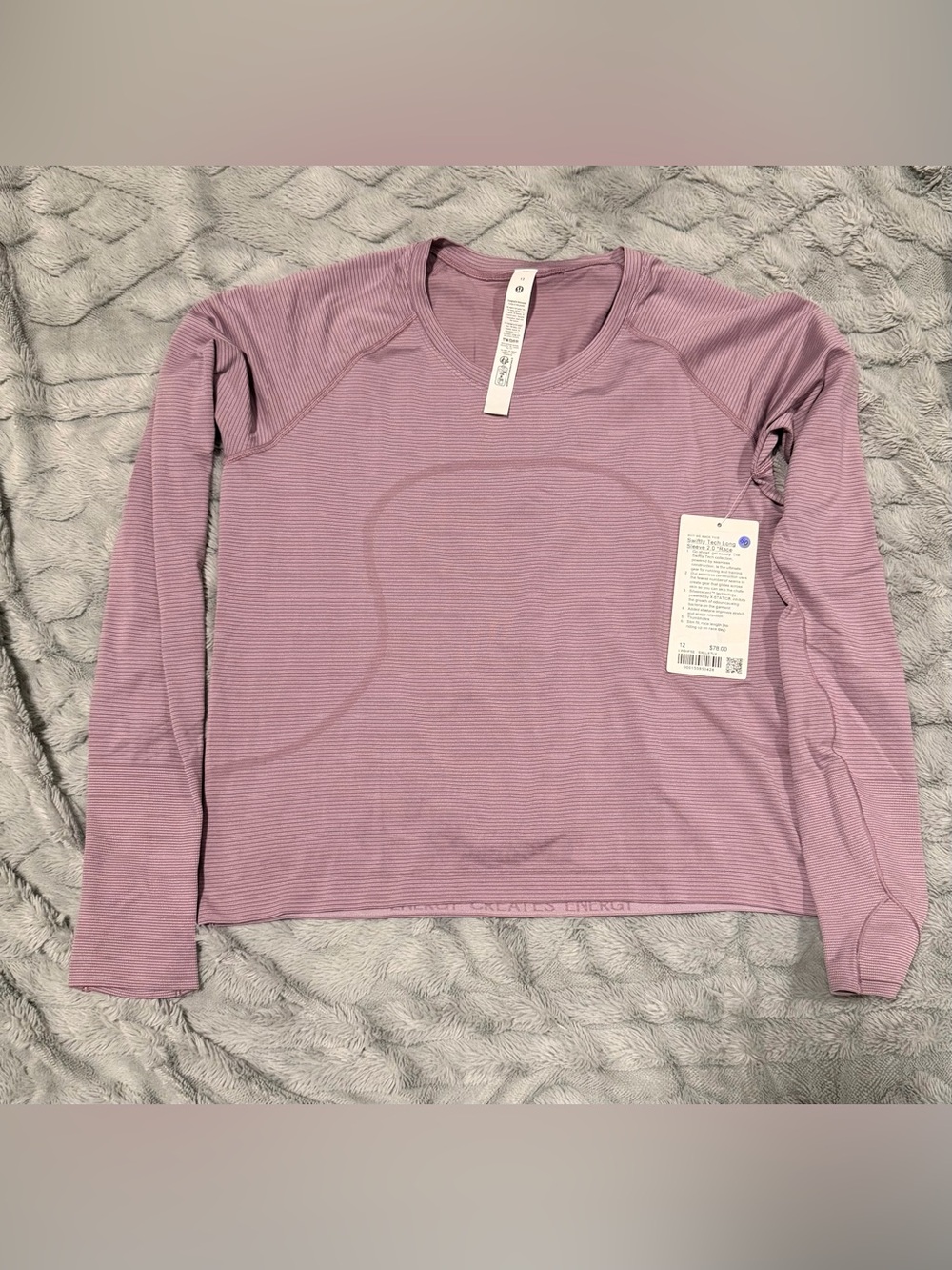 Lululemon Swiftly Tech Long Sleeve | Size 12 | NWT